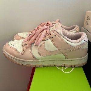 Nike Pink Dunk Low Sneakers